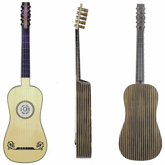 Barockgitarre nach J. Voboam Barockgitarre nach J. Voboam