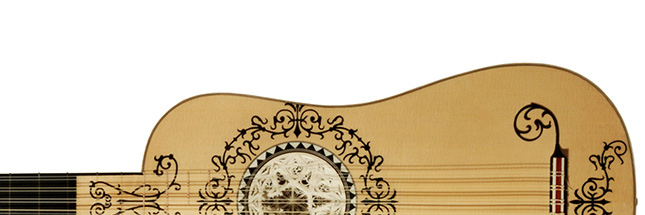Barockgitarre nach Giorgio Sellas, Venedig 1624