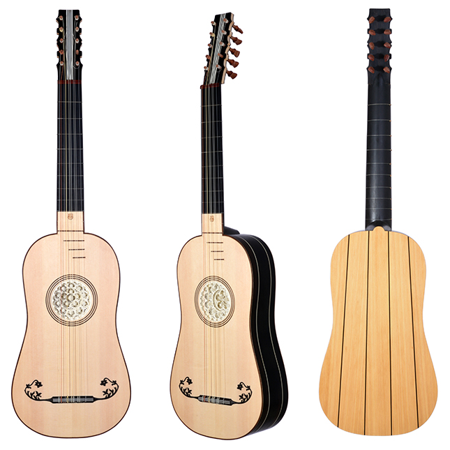 5-ch. Barockgitarre nach A. Voboam 5-ch. Barockgitarre nach A. Voboam
