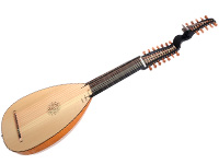13-chörige Barocklaute nach Martin Hoffmann/Johann Christian Hoffmann, Leipzig 169(?) (Schwanenhalslaute) - 13-course baroque lute after Martin Hoffann/Johann Christian Hoffmann, Leipzig 169(?) (swan neck lute 13-chörige Barocklaute nach Martin Hoffmann/Johann Christian Hoffmann, Leipzig 169(?) (Schwanenhalslaute) - 13-course baroque lute after Martin Hoffann/Johann Christian Hoffmann, Leipzig 169(?) (swan neck lute